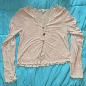 Long Sleeve Crop Top